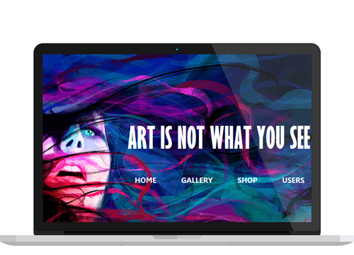 Art web design development